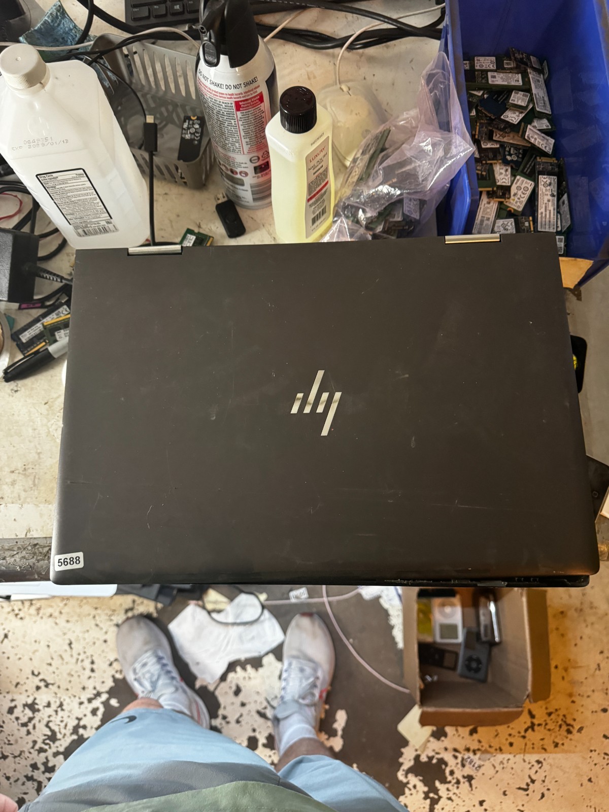 HP ENVY x360 Convertible 15m-bq1xx Ryzen 5 2500U Laptop for Repair #5688