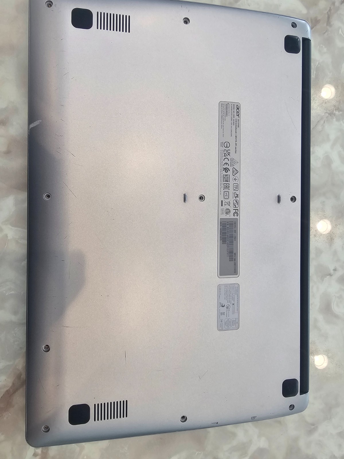 Acer Chromebook CB315-3H N19Q3 15.6 Celeron N4020 1.1GHz 64GB ChromeOS