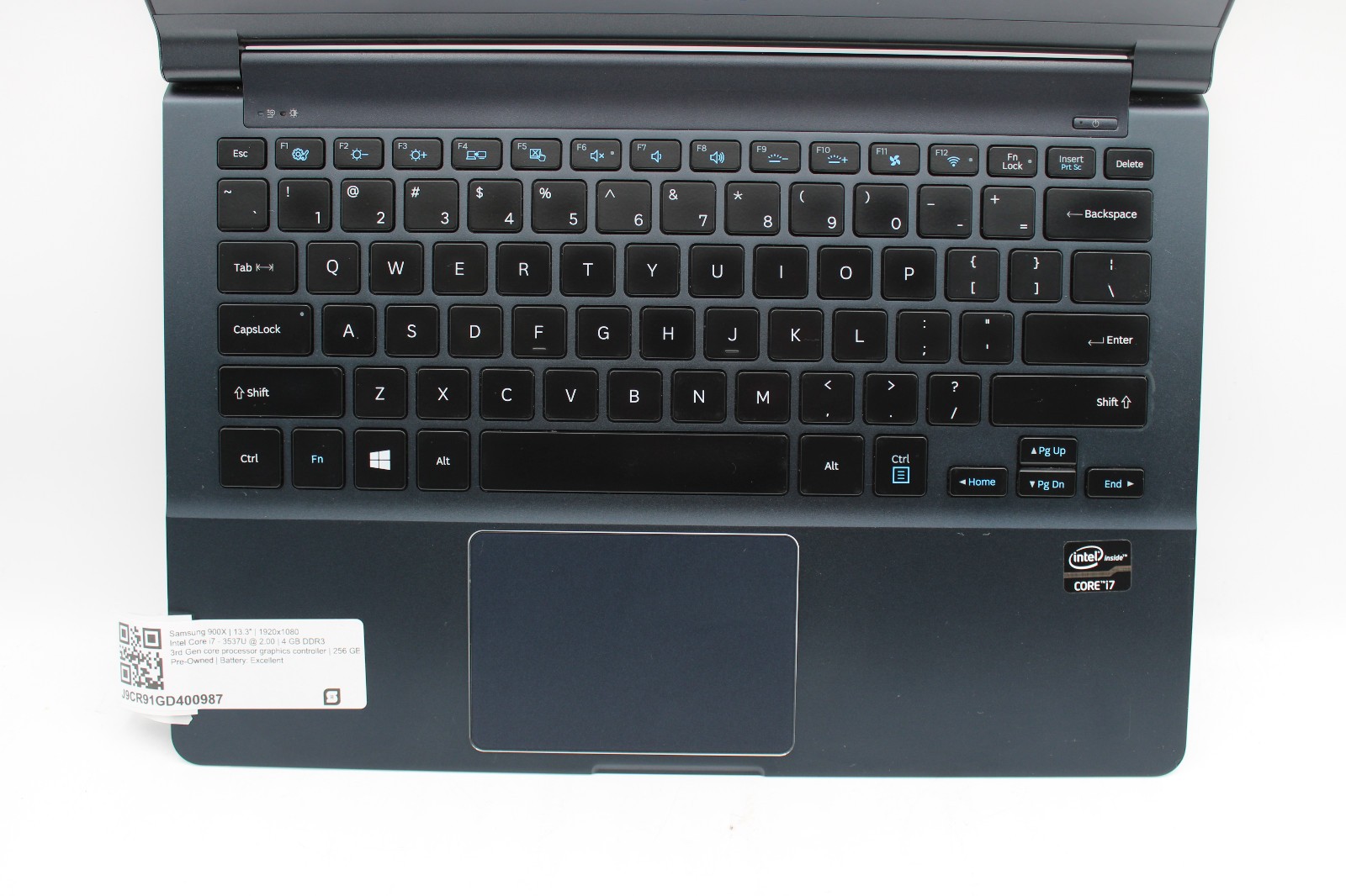 Samsung Series 9 NP900X3E i7-3537U 4GB RAM 256GB SSD No OS