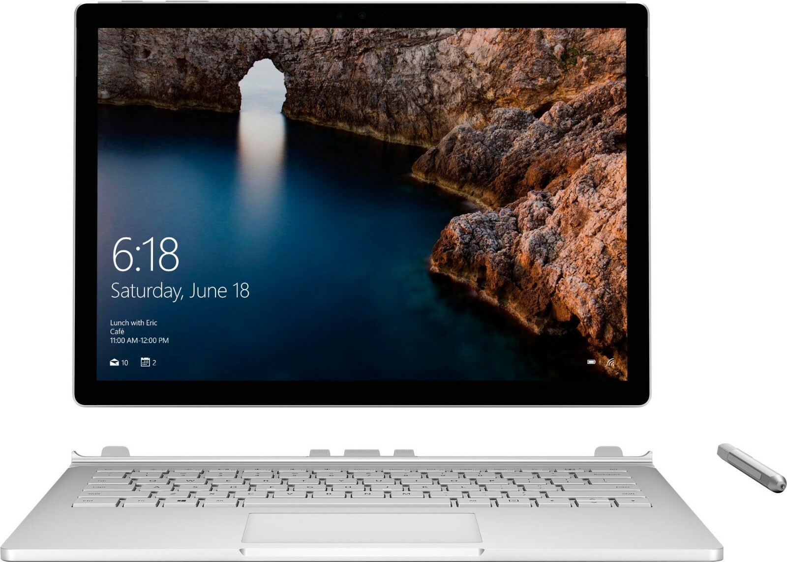 BRAND NEW Microsoft Surface Book 2 13″ Intel i5 8GB 256GB Win10 Pro Silver