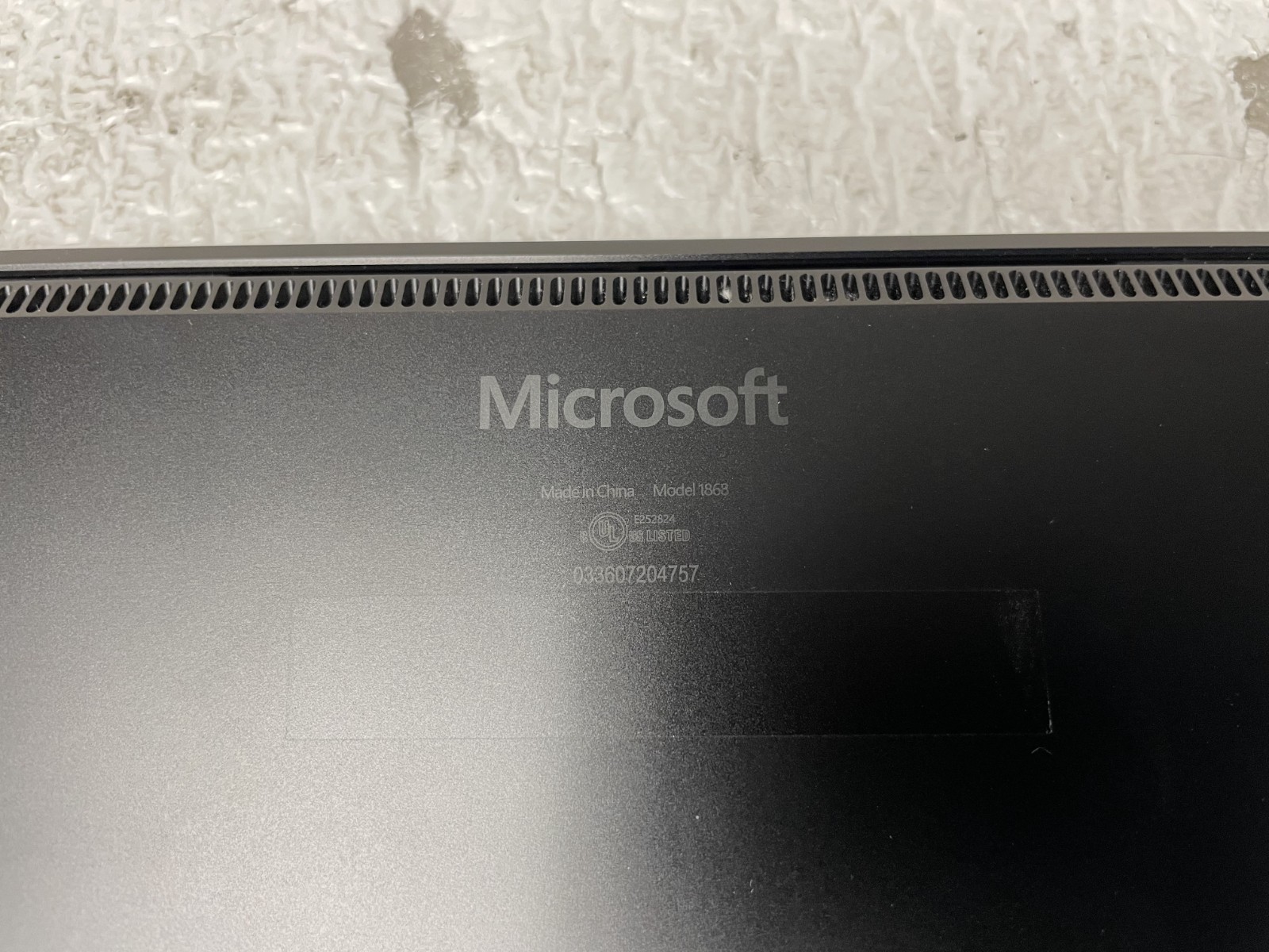 Microsoft Surface 1868 Intel i7-1065G7 @1.30GHz 16GB RAM 256GB SSD Win10Pro READ
