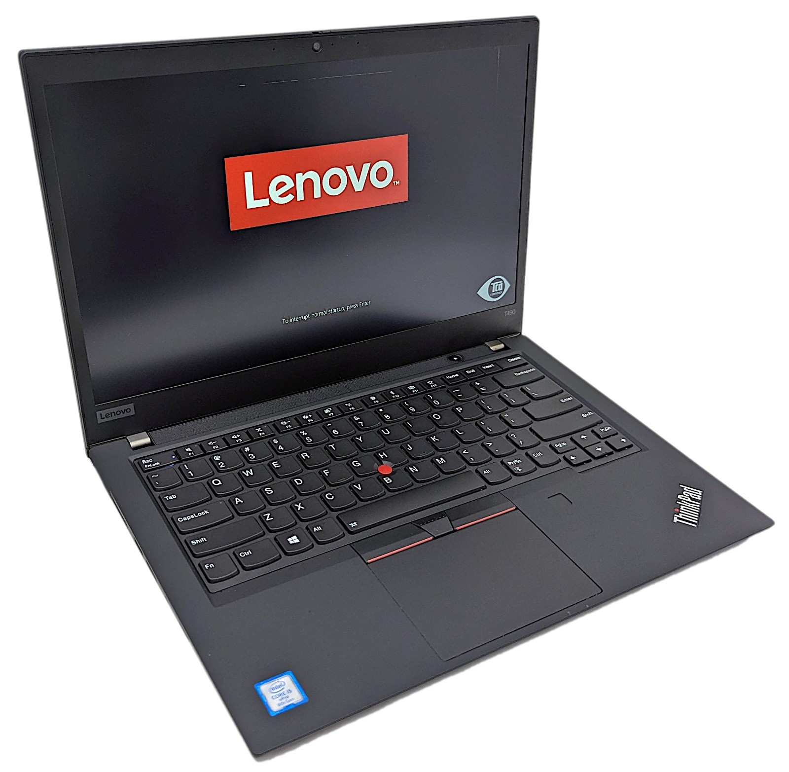 Incomplete Lenovo ThinkPad T490 14″ Laptop i5-8365U 8GB RAM – *DEAD PIXELS*