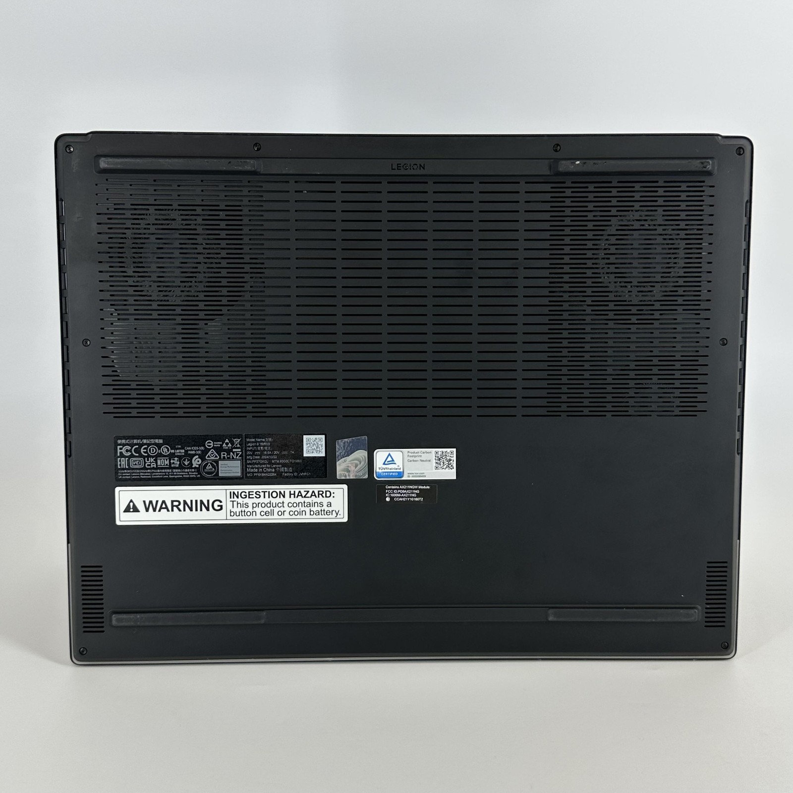 Lenovo Legion 9i Gen 9 16 165Hz QHD+ 2.2 GHz i9-14900HX 64GB 2TB SSD RTX 4080