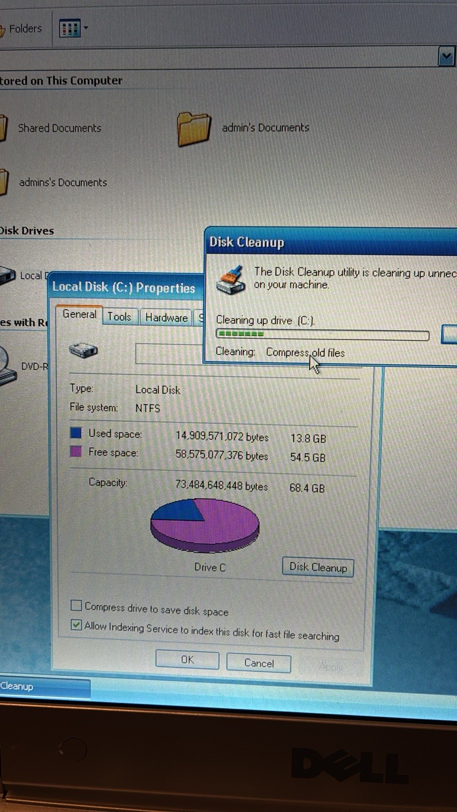 Dell Inspiron E1705 Laptop 1 GB ram 60 GB hdd 1.83 Ghz Win XP Tested and Working