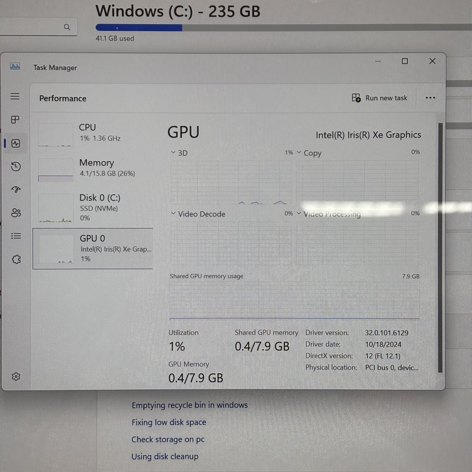 Microsoft Surface Laptop4 1951 IntelCore i7-1185G7 3GHz 16GB RAM 256GB SSD 13.5″
