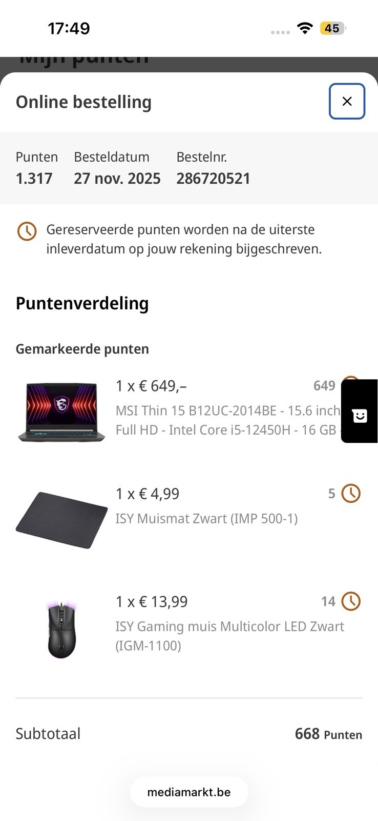 Msi Thin 15 B12UC