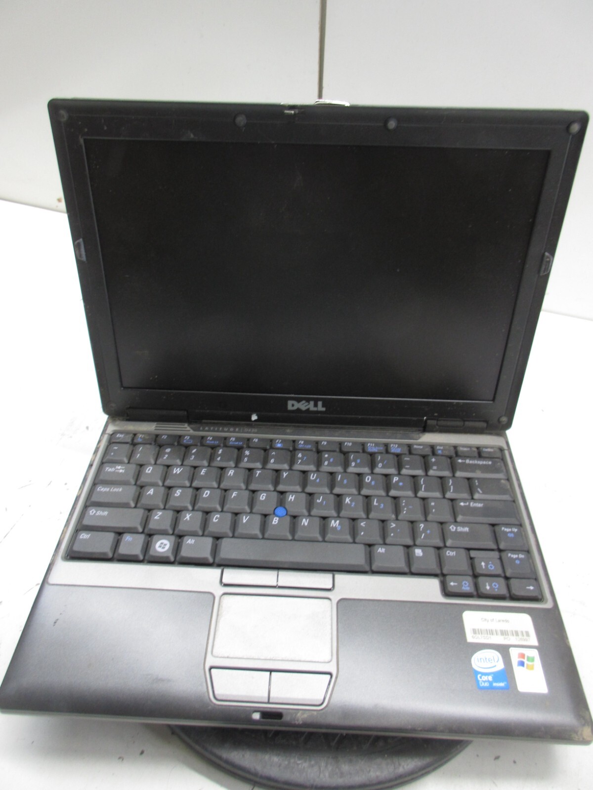 Dell Latitude D430 Laptop Intel Core Duo 1.20GHz 1GB NO HDD No Batt