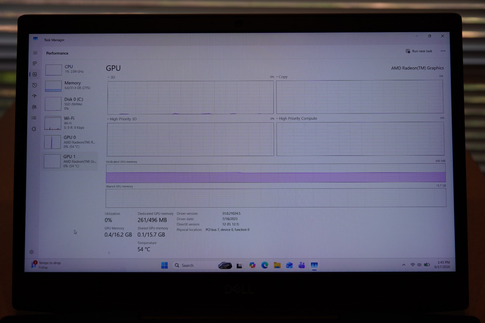 Dell G5 SE 5505 15.6″ 512gb SSD 32gb RAM Ryzen 7 4800H AMD Radeon RX 5600M 144Hz