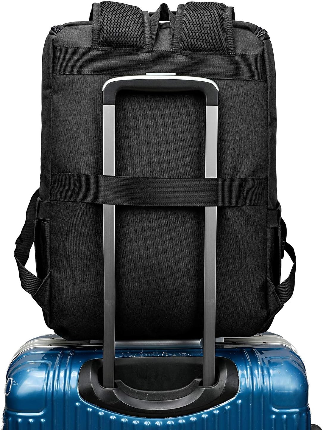 Vintage Backpack Travel Laptop Backpack Fits 15.6 Inch Laptop Black with USB Cha