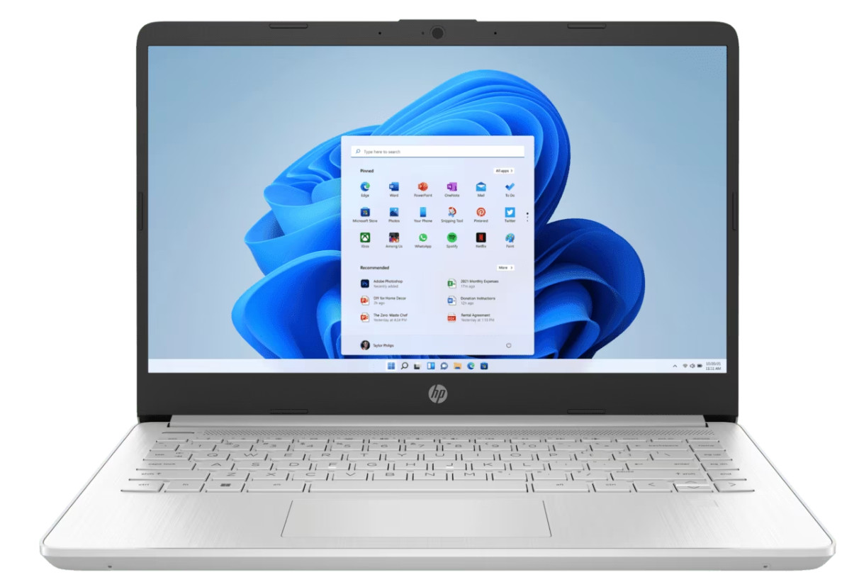 HP laptop 14-fq1011la Windows 11 AMD Ryzen™ 5 5500U 8GB RAM