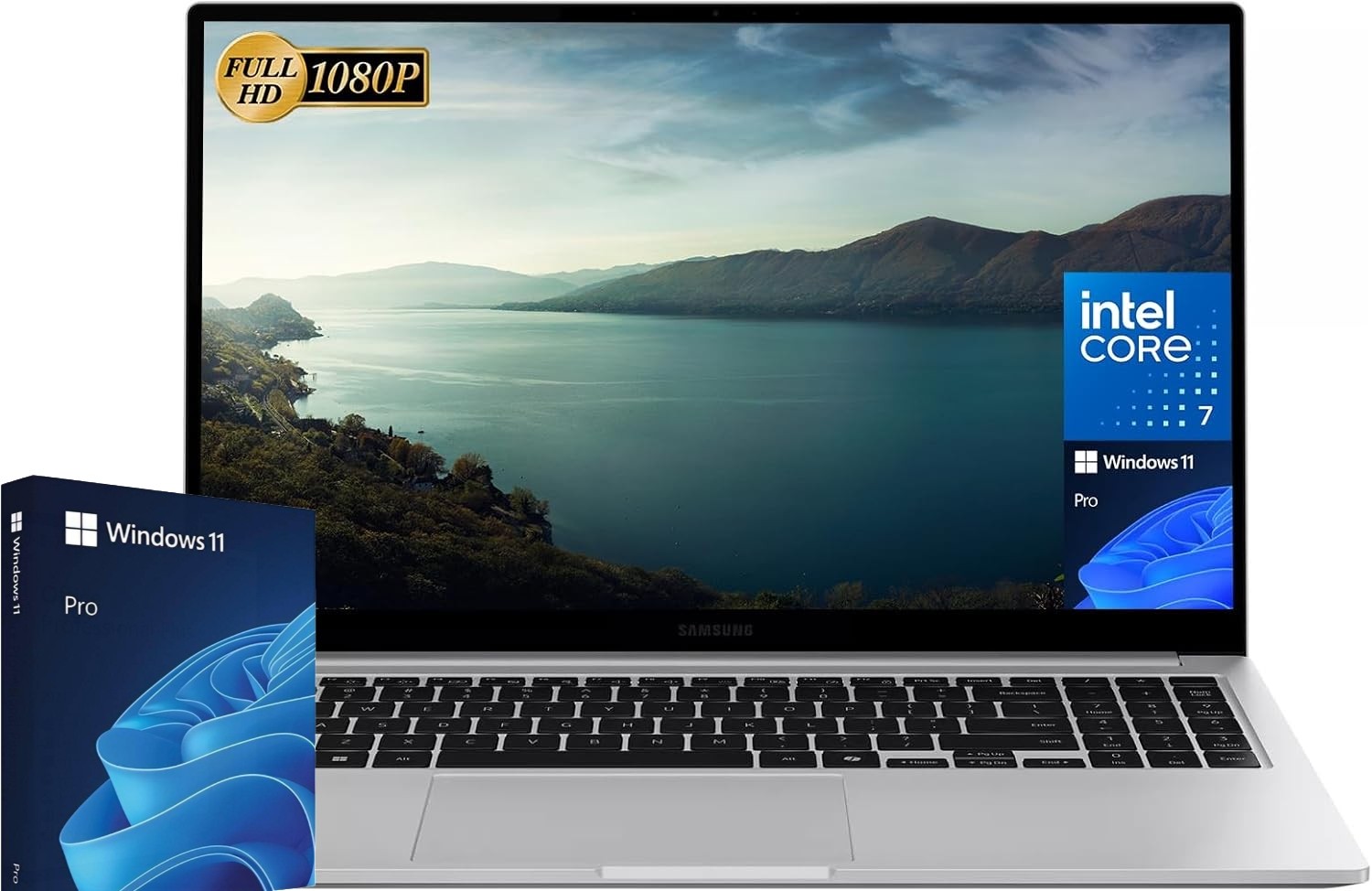 Samsung Galaxy Book 4 Laptop 15.6″ Backlit 10 core Ultra7 16GB Upto 2TB Win11Pro