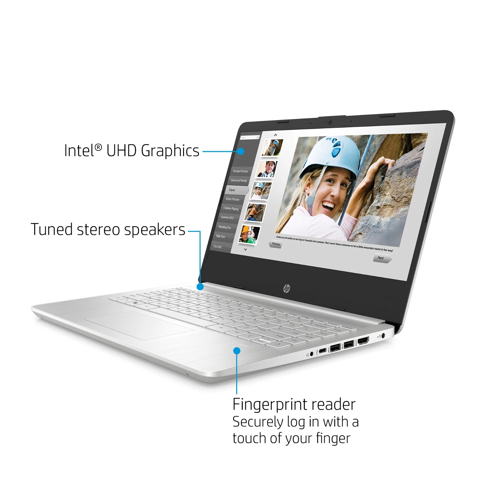 HP Laptop Computer Office 2024 14″ FHD Intel i3 Upto 4.1GH 32GB RAM 1TB SSD Pro