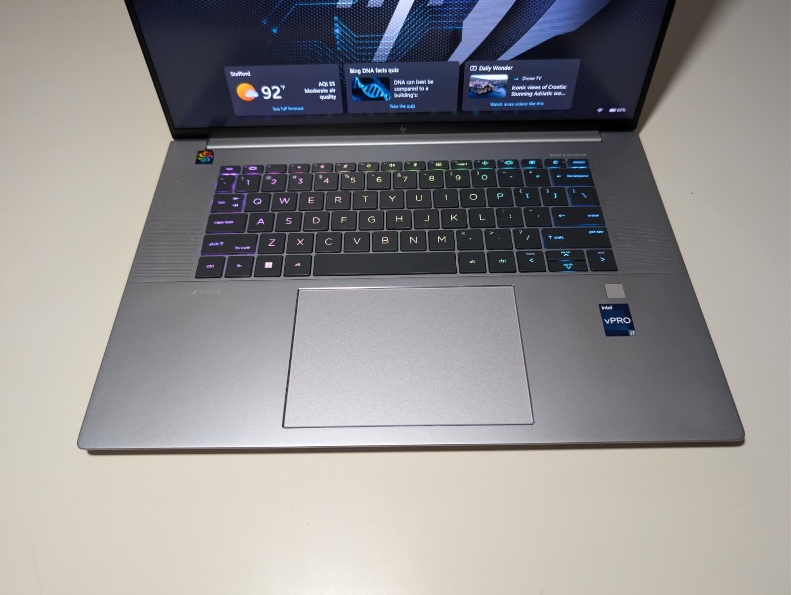 HP ZBook Studio 16 G9 4K Dreamcolor | i7-12th 64GB RAM 2TB SSD | RGB RTX 3070 Ti