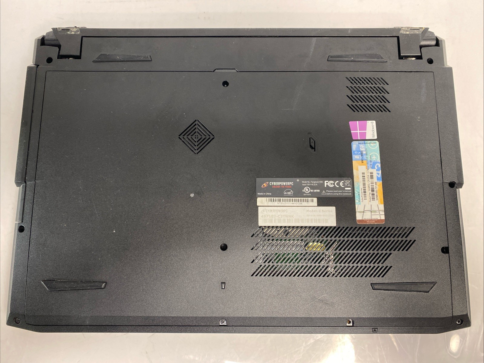 Gaming PC Laptop Cyberpower i7 *PARTS! Read Description*