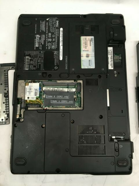 Dell Vostro 1400 14″ Laptop For Parts Boots Bad LCD Screen NO HDD/RAM/Charger JR