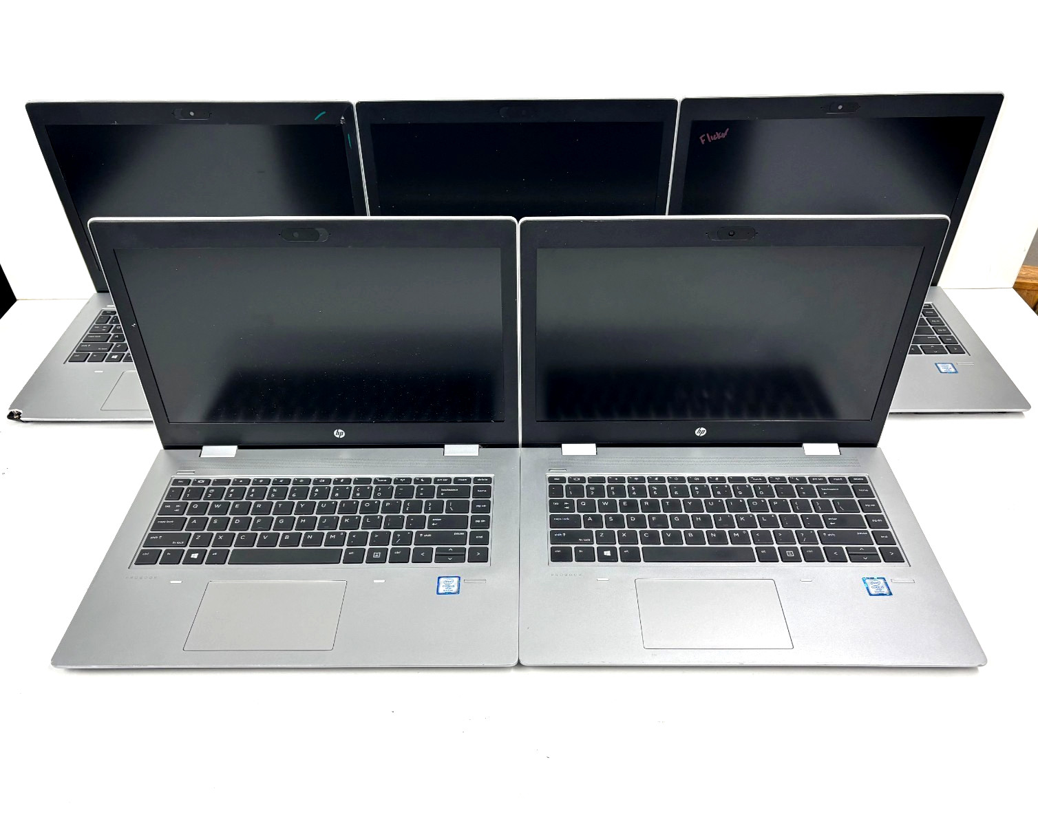 Lot (5) HP ProBook 640 G5 Core i5-8350U 1.7GHz No HDD No RAM No BATTERY PARTS
