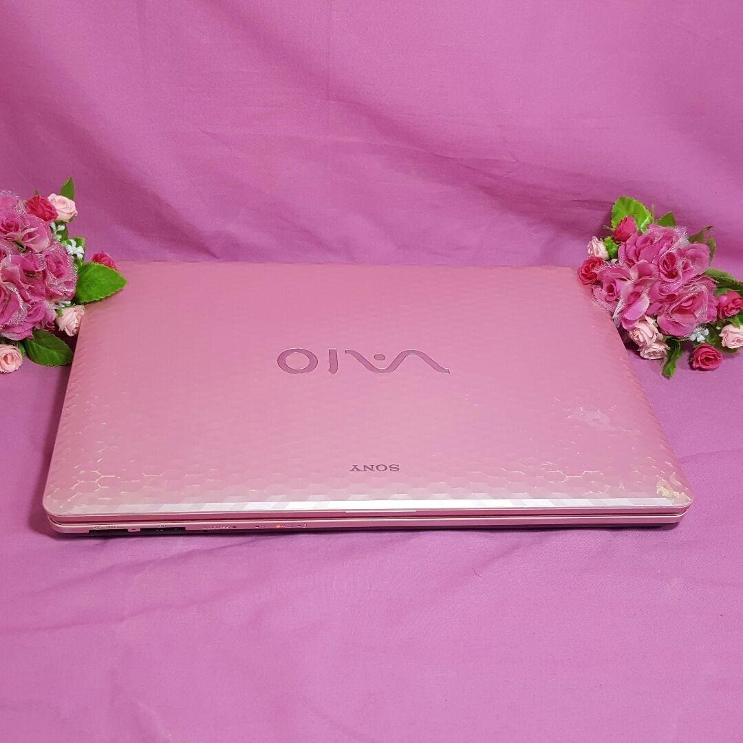 Sony VAIO Pink Laptop Core i5 750GB HDD 4GB RAM Webcam DVD Win10