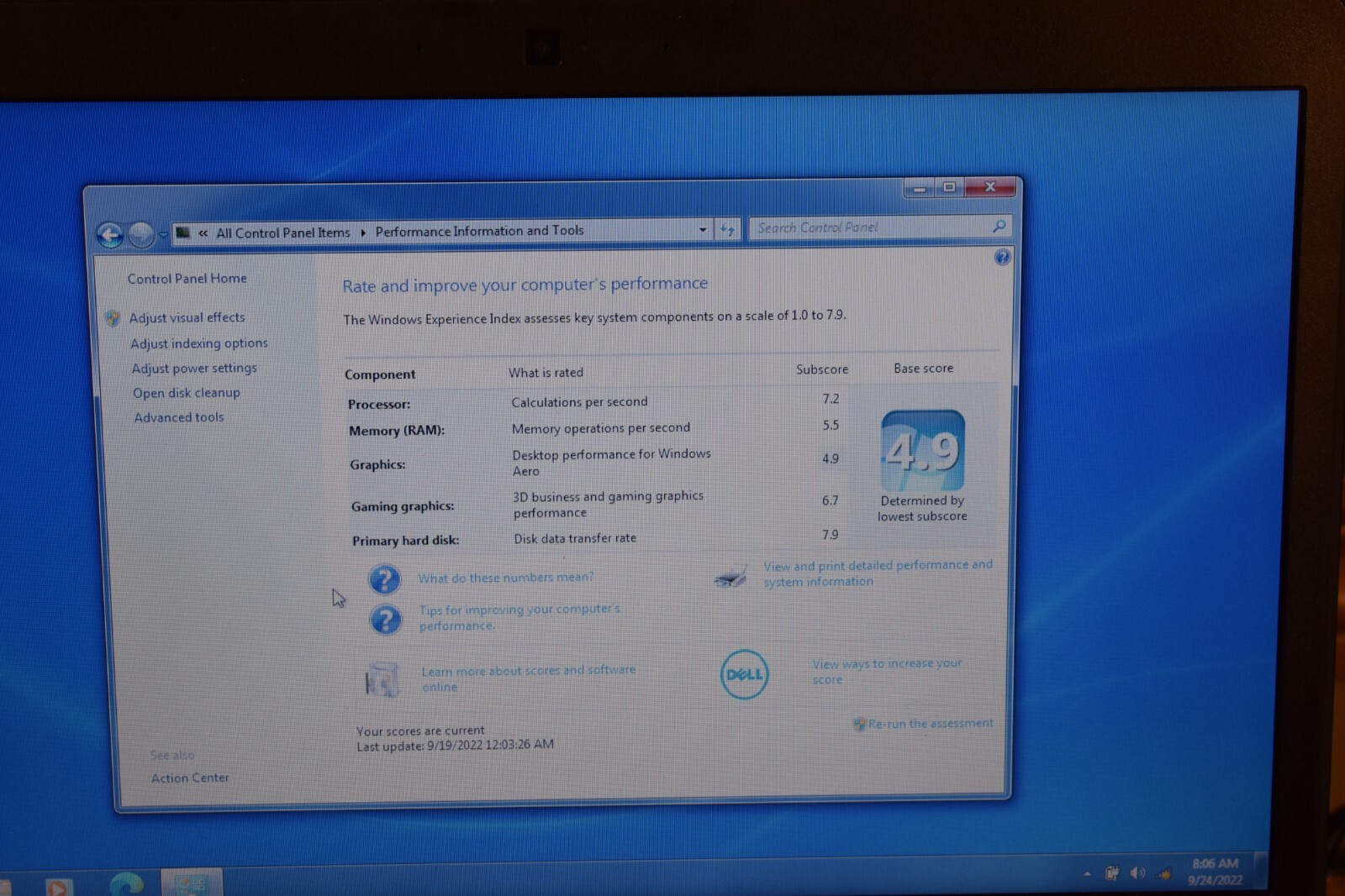 Dell Latitude E7470 Ultrabook Intel Core i7-6600U 128GB SSD Windows 7 Pro 32-bit