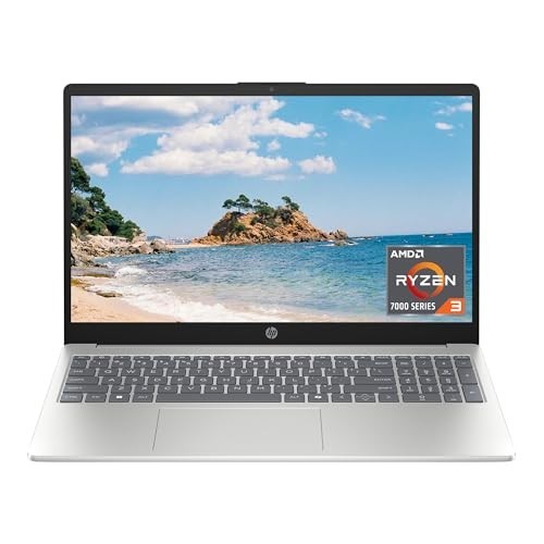 HP 15-FC0099NR 15.6 “Touchscreen Display, AMD Ryzen 3 7320U, 8 GB RAM 128 GB SSD