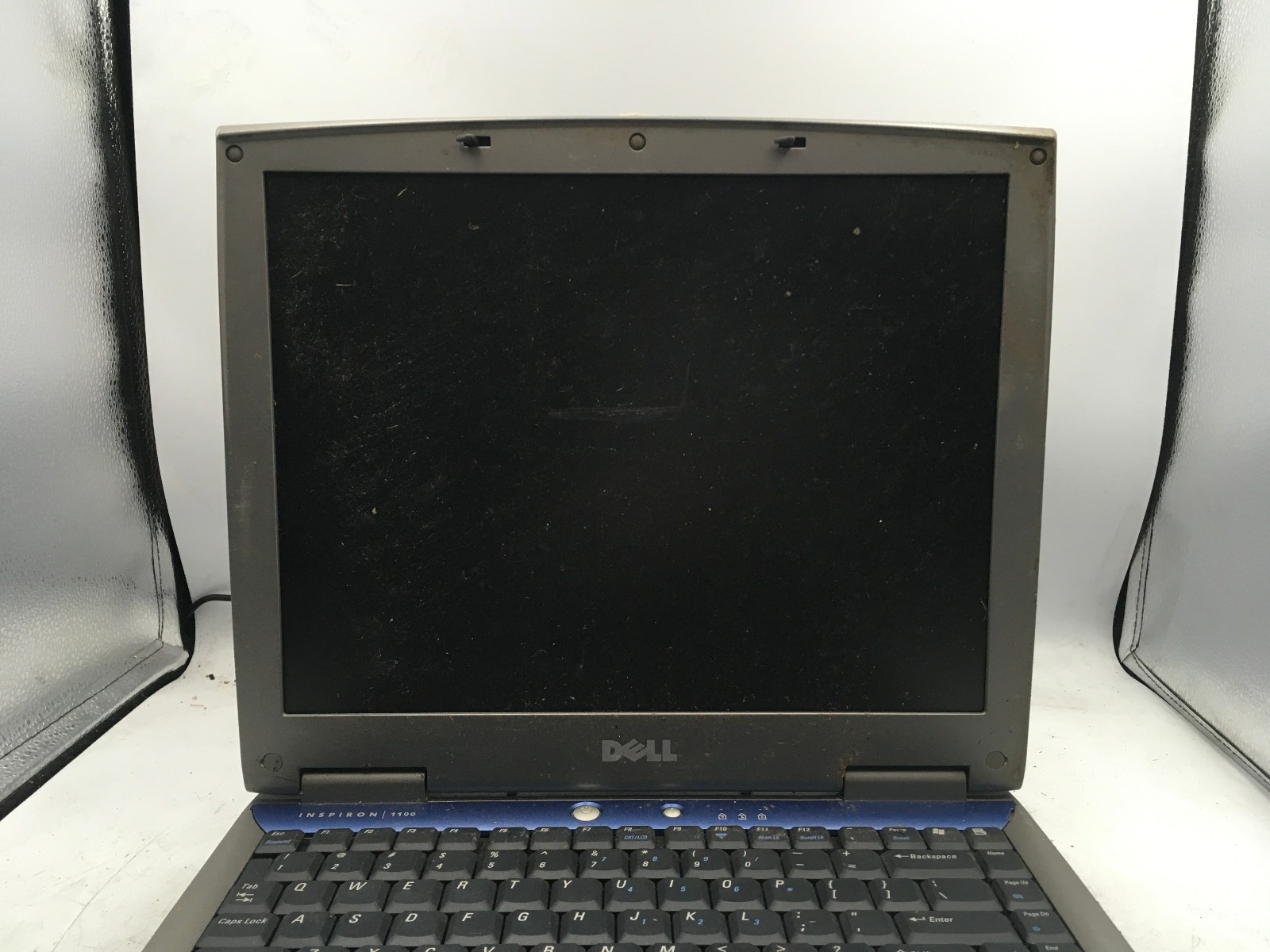 DELL INSPIRON 1100 – FOR PARTS/NO POWER – INTEL CELERON M – 256MB RAM – READ -BB