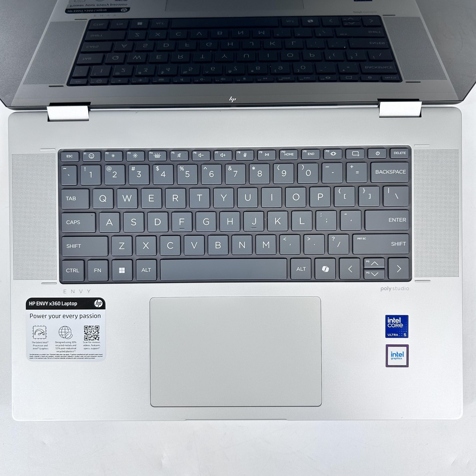 HP Envy x360 16 Silver FHD+ TOUCH 1.3 GHz Ultra 5 125U 16GB 512GB SSD Good