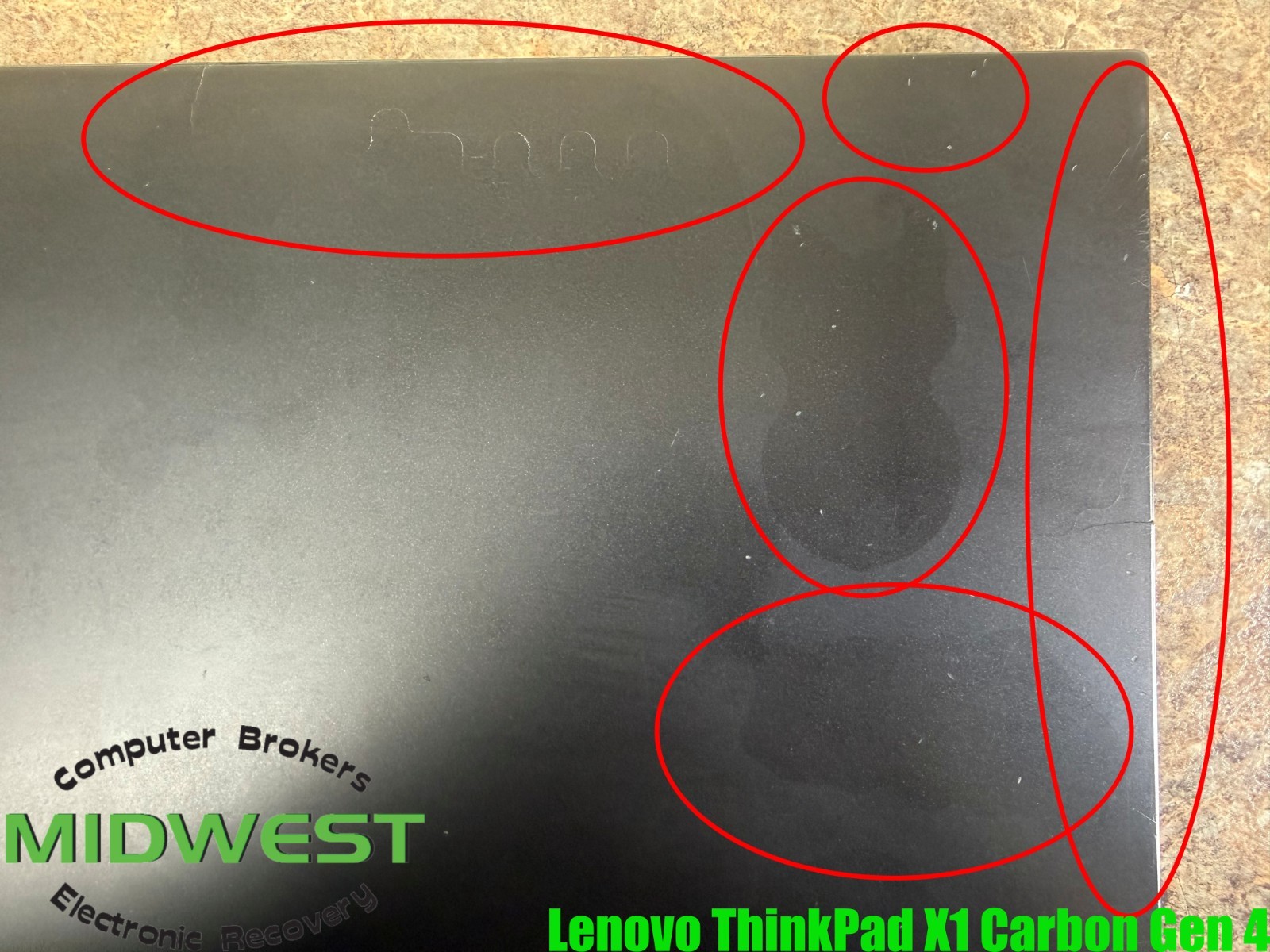 (Lot of 3) Lenovo ThinkPad X1 Carbon i5-7300U/i7-6600U/i7-5600U (See Desc.)