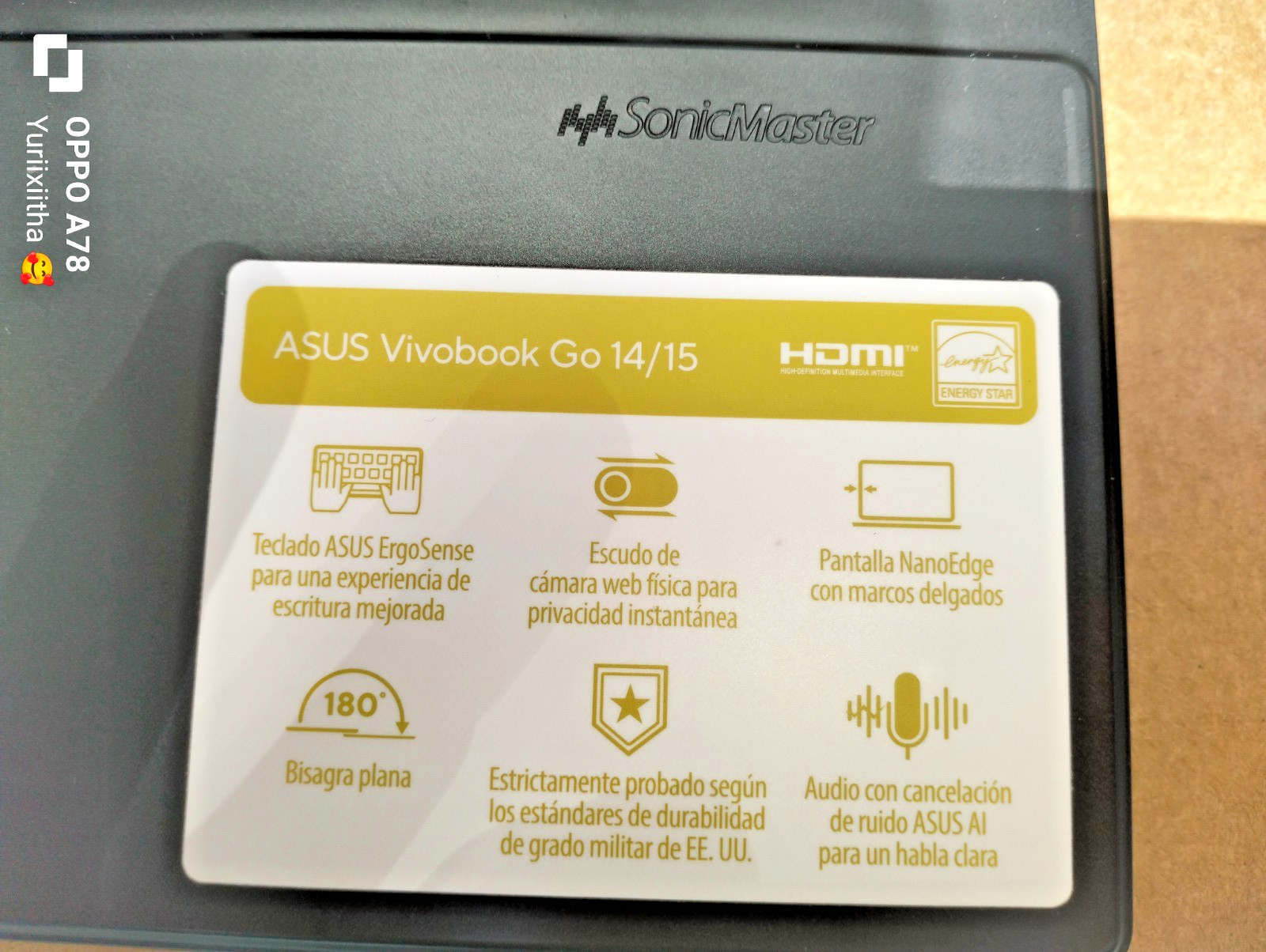 Asus Vivobook 14 E1404 Ryzen 5 7520U 16GB RAM 512GB Make an offer Haz Una Oferta