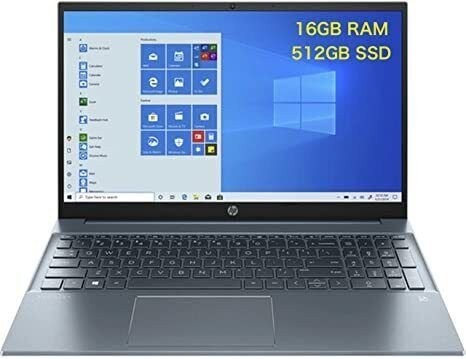HP 15.6″ Touch i7-1255U 16GB RAM 512GB SSD Backlit kb GeForce MX550 Win11