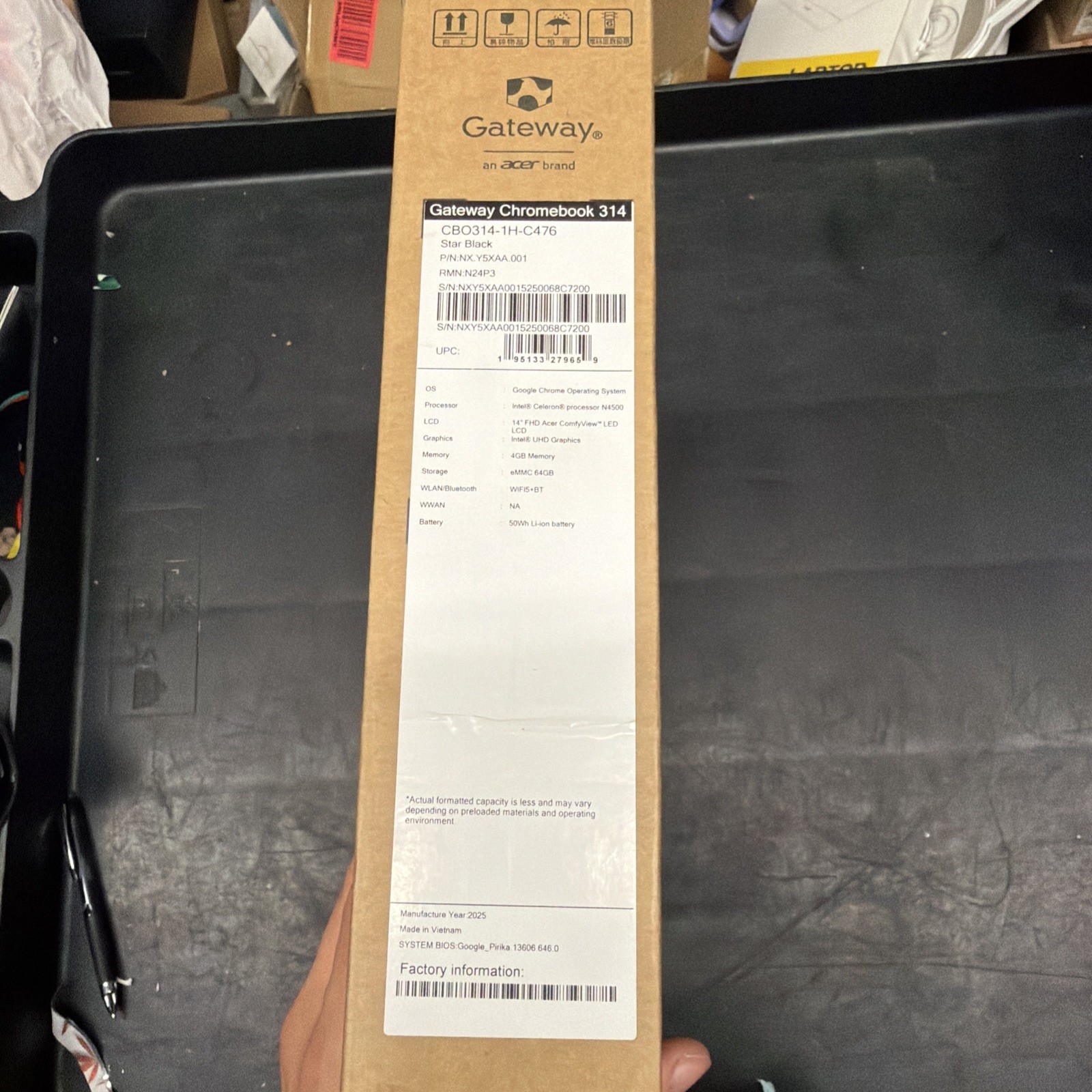Acer Gateway Chromebook 314 CBO314-1H-C4CU 14″