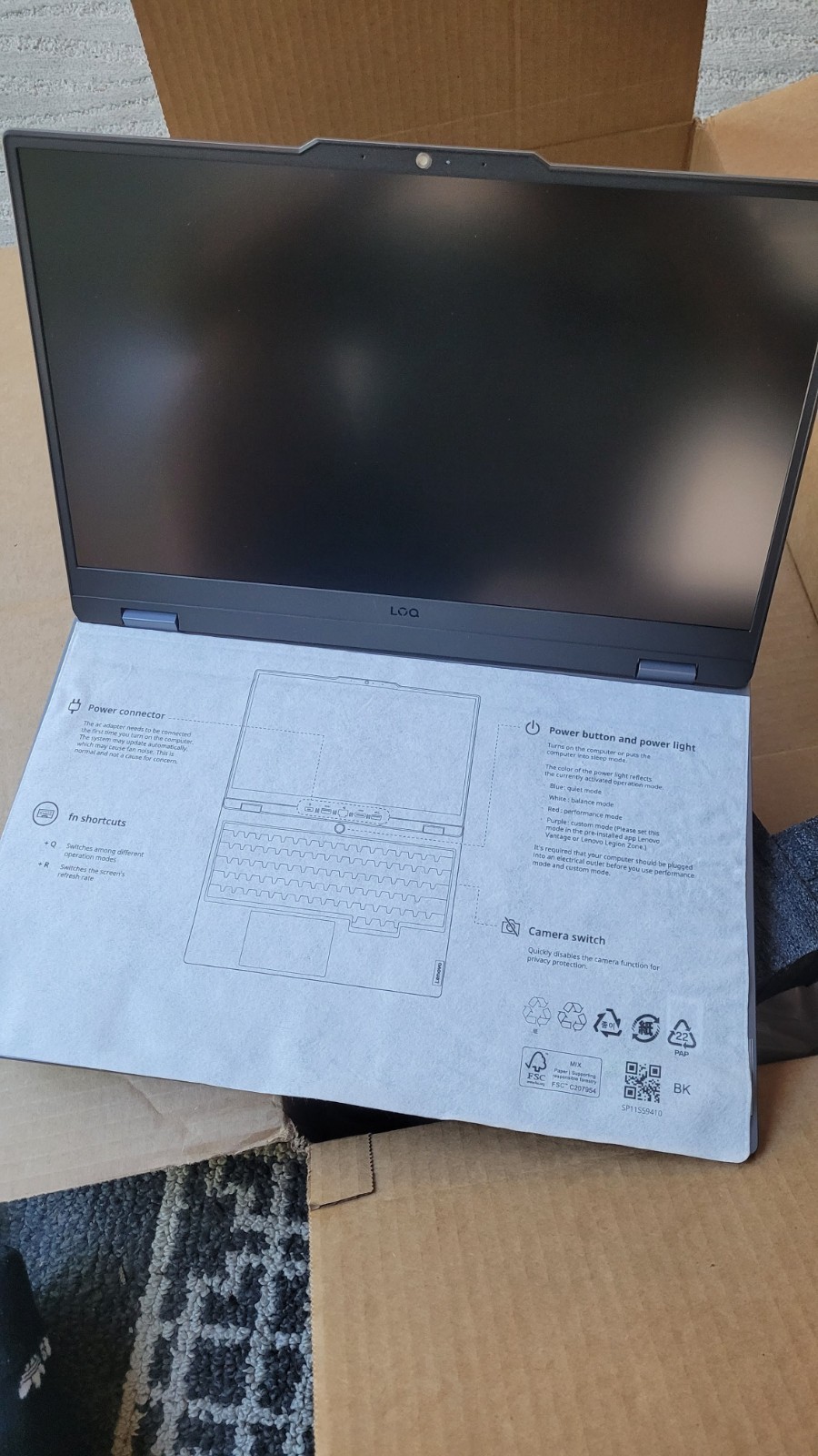Lenovo LOQ Gaming Laptop – RTX 5050