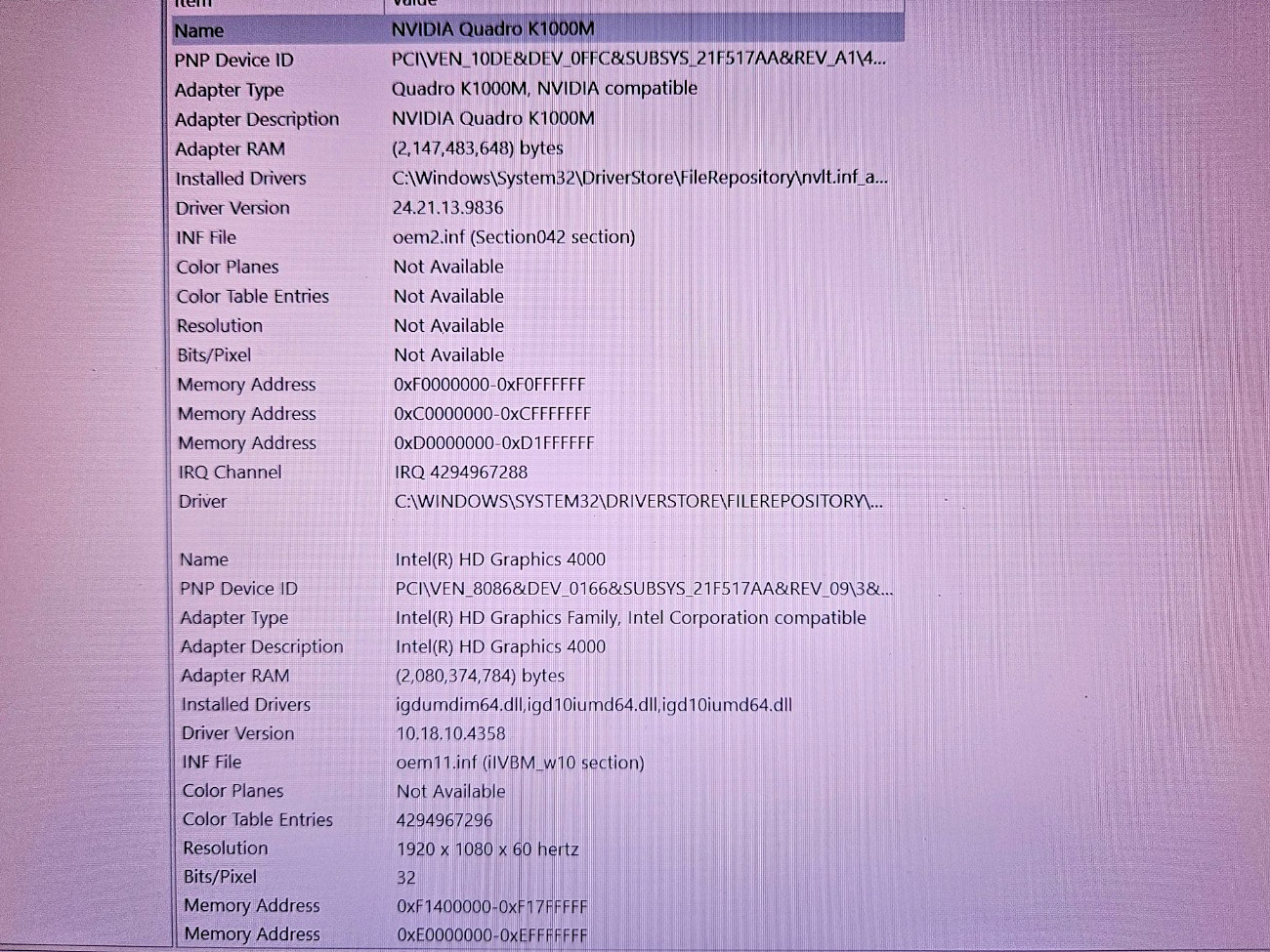 Lenovo ThinkPad W530 15.6″ Intel Core i7 372QM 3.70GHz 32GB RAM 240GB SSD