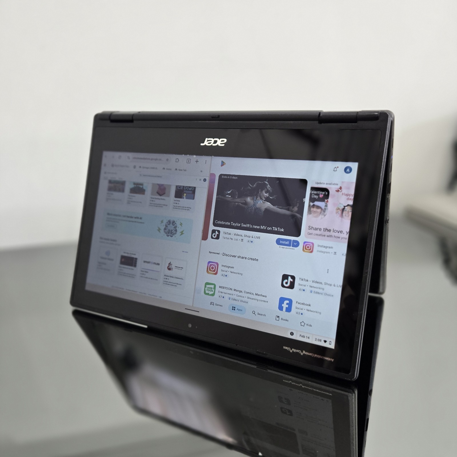 Acer Chromebook R721T-A692 11.6 Touchscreen 4 GB Ram 32GB Storage Chrome OS