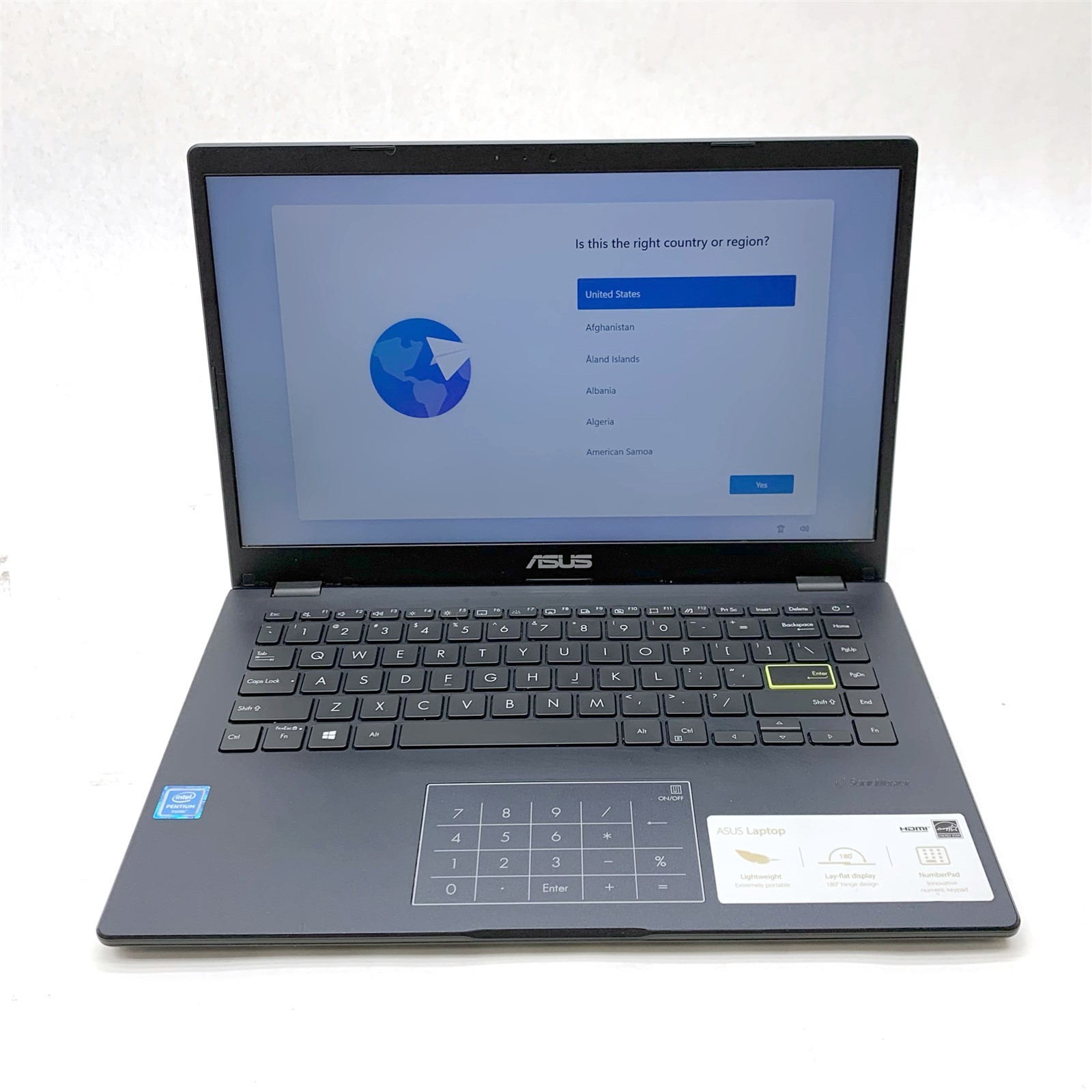 Asus Notebook L410M 14″ Intel Pentium Silver N5030 1.10 GHz 4GB 256GB SSD Win 11
