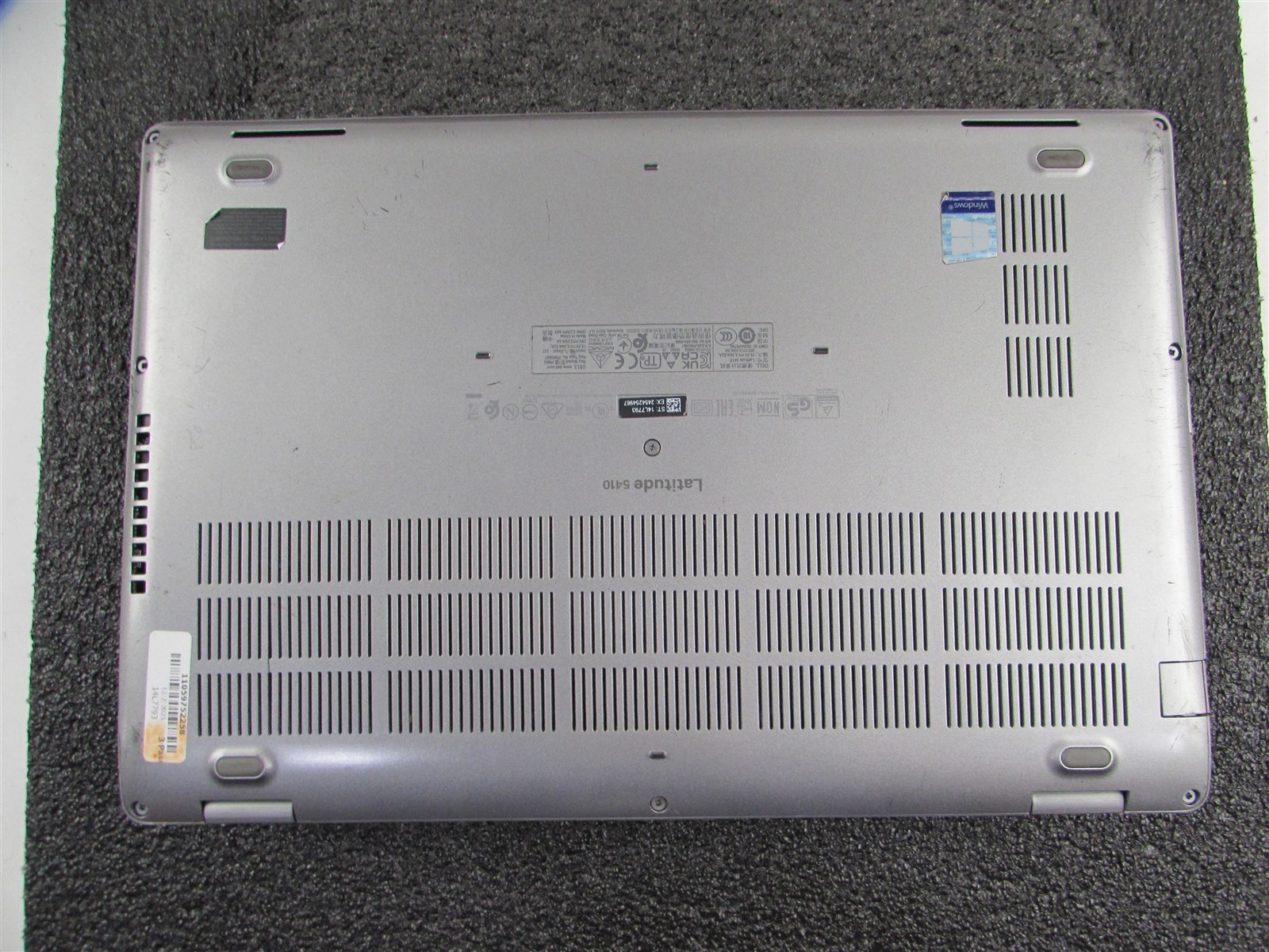 DELL LATITUDE 5410 1920X1080 FHD CORE I7-10810U 256GB SSD 16GB RAM NO O.S/BATT