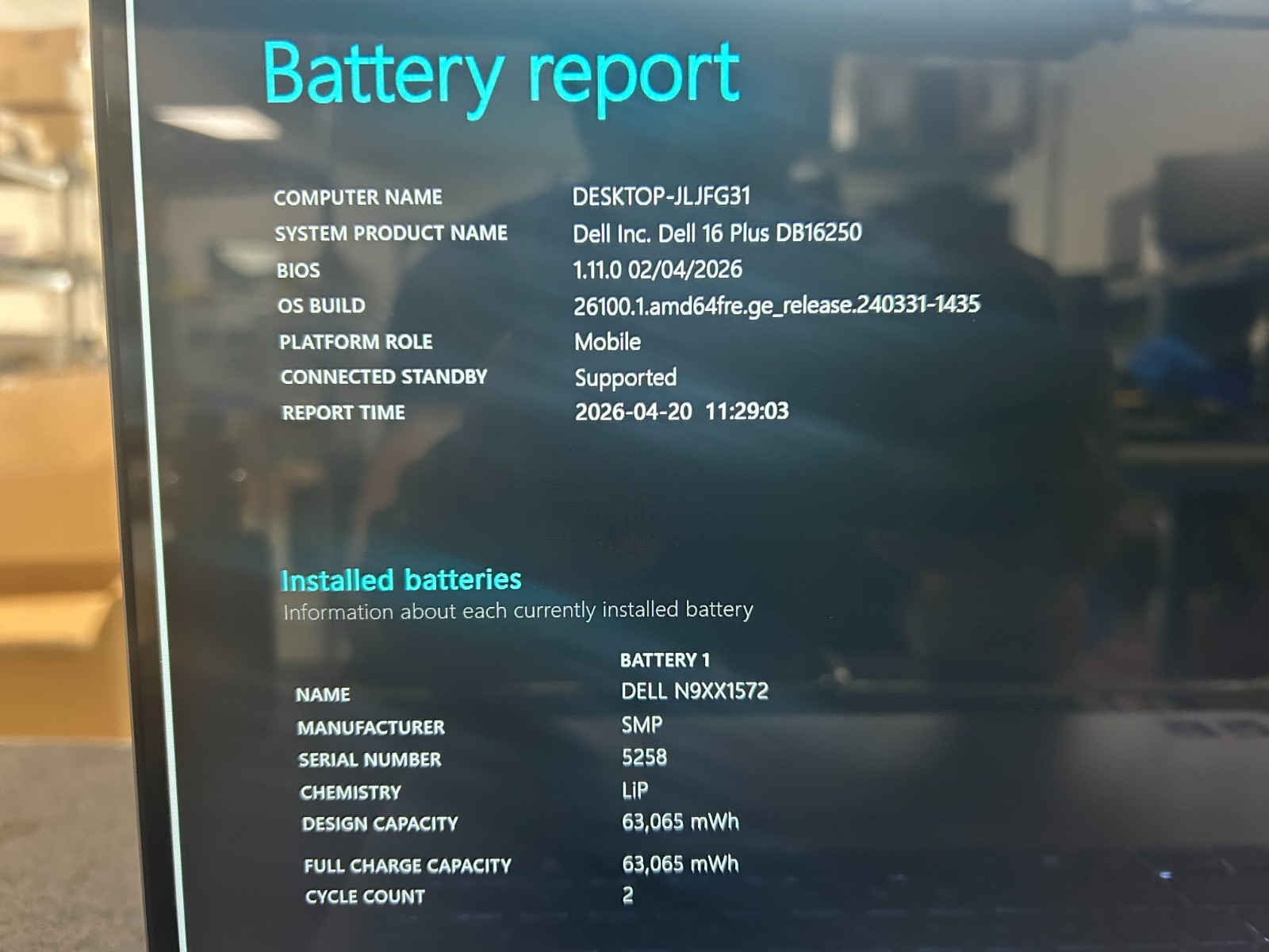 DELL 16 DB16250 VPVXG Intel Core Ultra 9 288V, 3.30 GHz, 32 GB RAM, 1 TB NVMe