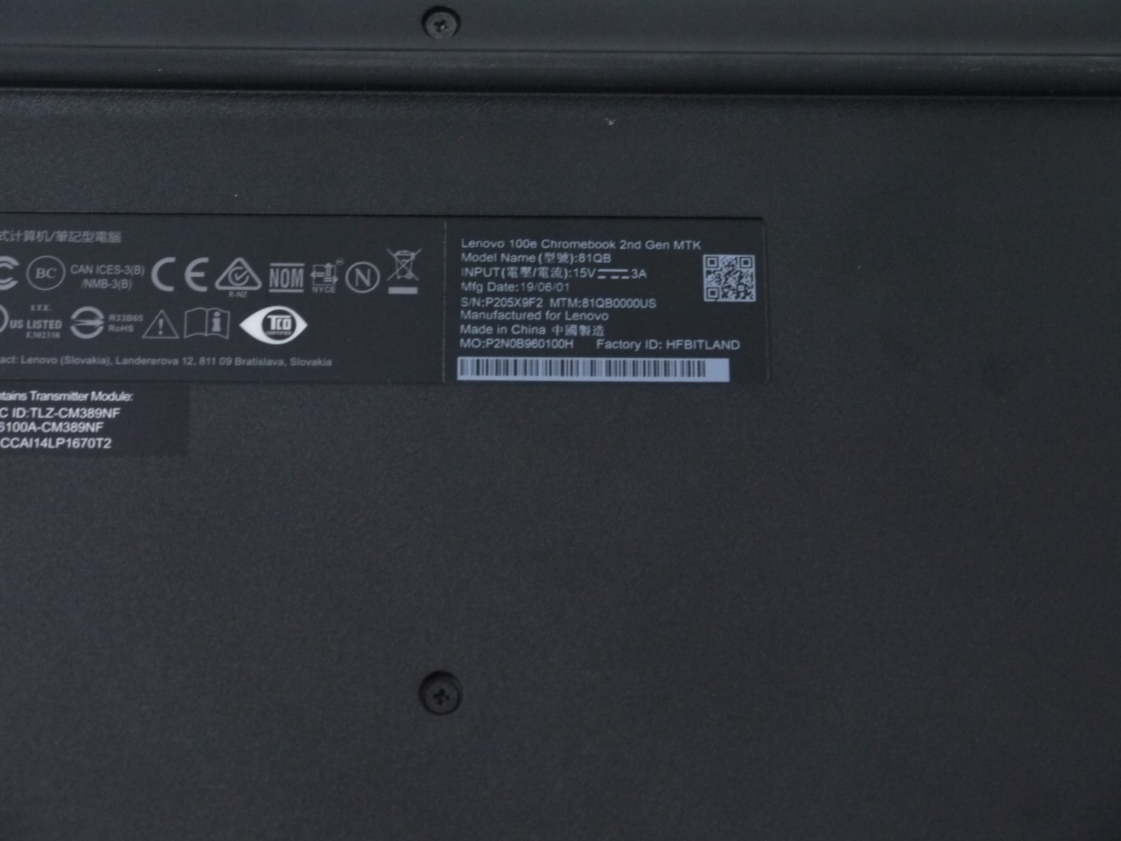 Lenovo 100e 11.6″ Chromebook 2nd Gen – 32GB Storage 4GB RAM – Working Great