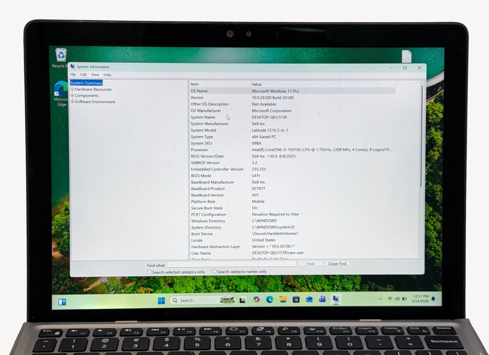 Dell Latitude 7210 (2in1) i5-10310u 1.7GHz 8GB RAM 512GB SSD Windows 11
