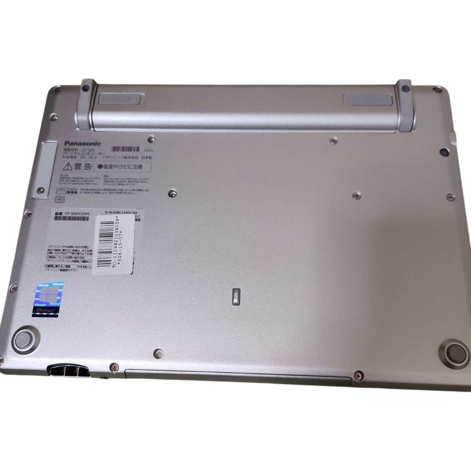Panasonic Let’s Note SZ6 CF-SZ6 i5 8GB RAM 128GB SSD Laptop touch w/ AC