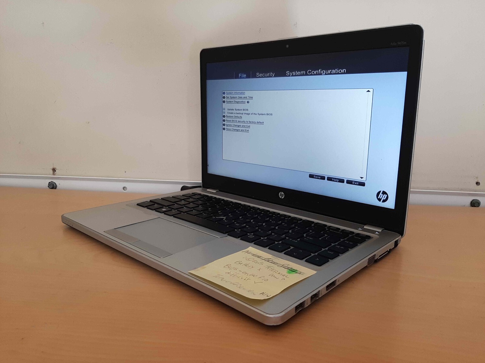 HP ELITEBOOK FOLIO 9470m i5-3437U 1.9GHz 8GB RAM ULTRABOOK unit 2 OF 4