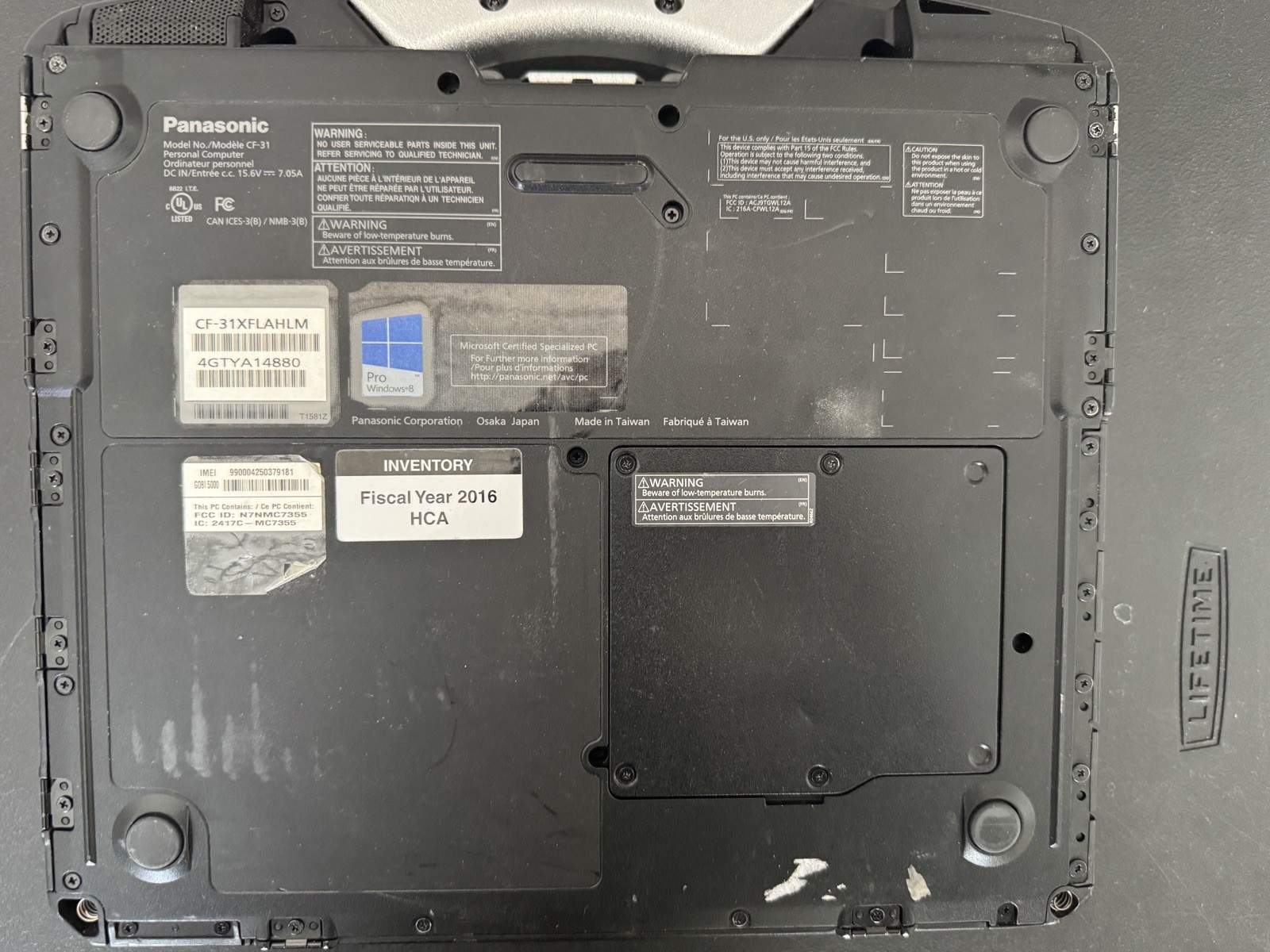 PANASONIC TOUGHBOOK CF-31 CF-31XFLAXLM | 13.1” Touchscreen Rugged Laptop