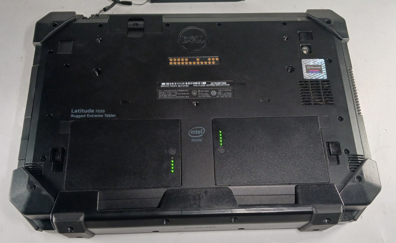 DELL Latitude 7220 Rugged Extreme Tablet Intel i7-8665u 16GB 512GB Touchscreen
