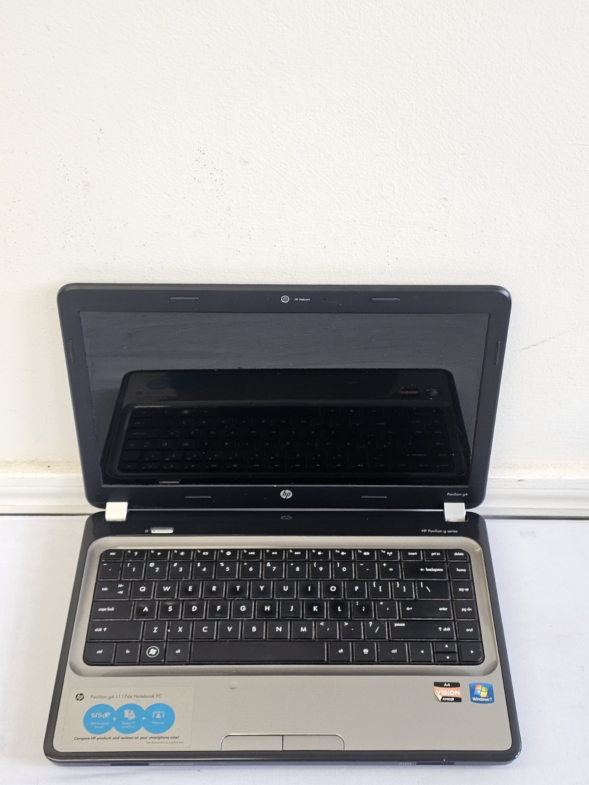 HP Pavilion g4-1117dx Laptop – AMD A4-3330M – 4GB RAM – Parts/Repair – READ