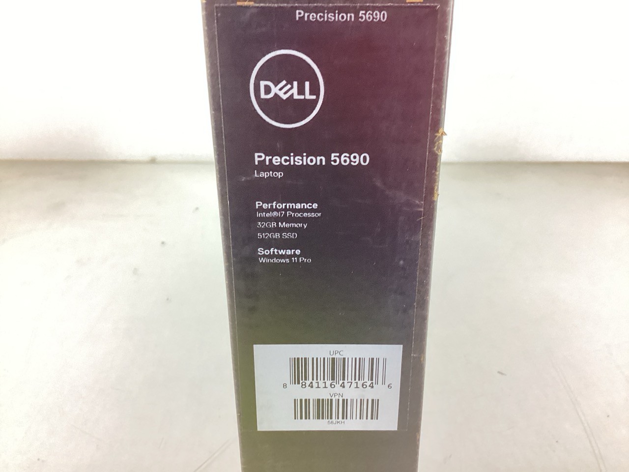 Dell Precision 5690 16″ Ultra 7 155H 32GB 512GB SSD RTX 1000 Ada W11P – 58JKH