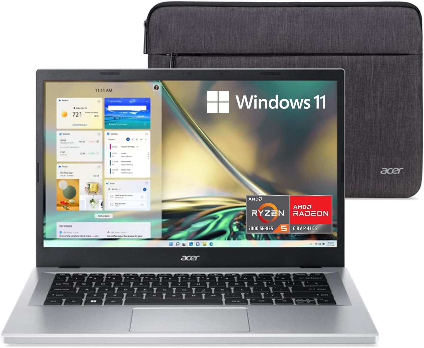Acer Aspire 3 A315-24PT-R0UX 15.6″ Touch Laptop R5 7520U 16GB LPDDR5 512GB SSD