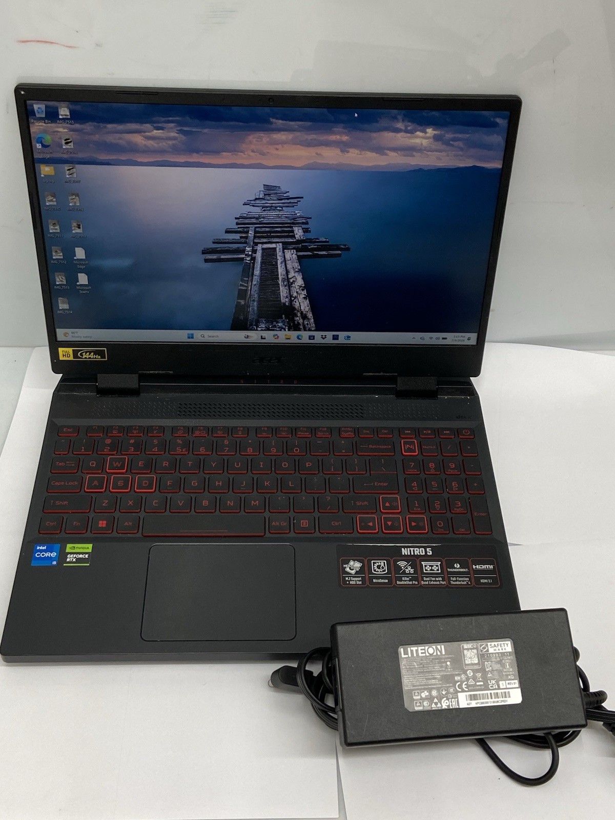 Acer Nitro 5 15.6″ Gaming Laptop i5-12500H RTX 3050 Ti 16GB RAM 512GB SSD Black