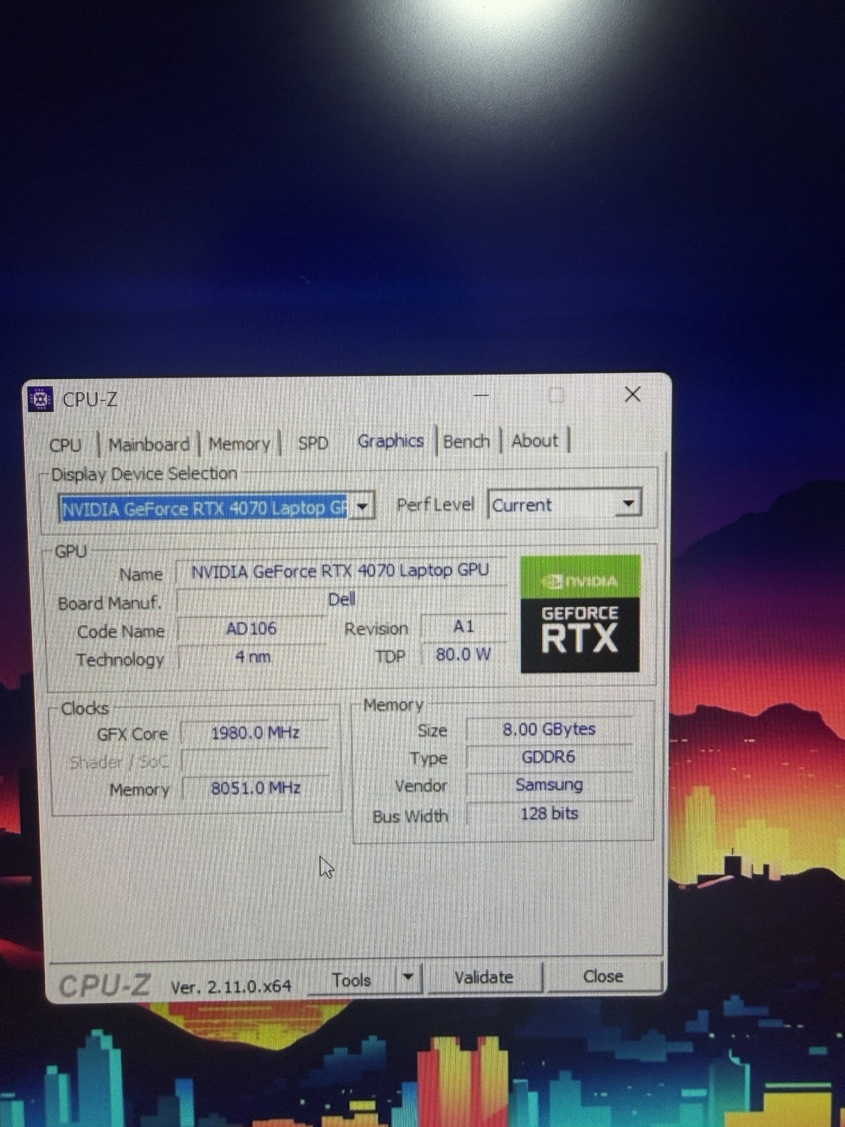 Alienware X16 R2 16in Gaming Laptop Core Ultra 9 185H RTX 4070 32GB SSD