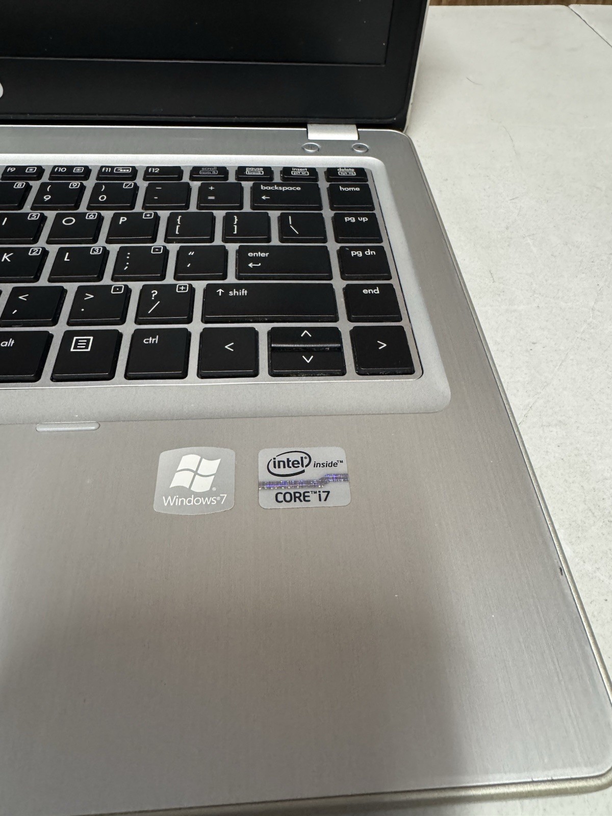 HP Laptop Core i7 8GB | BIOS OK | No HDD/SSD | No Charger | For Parts