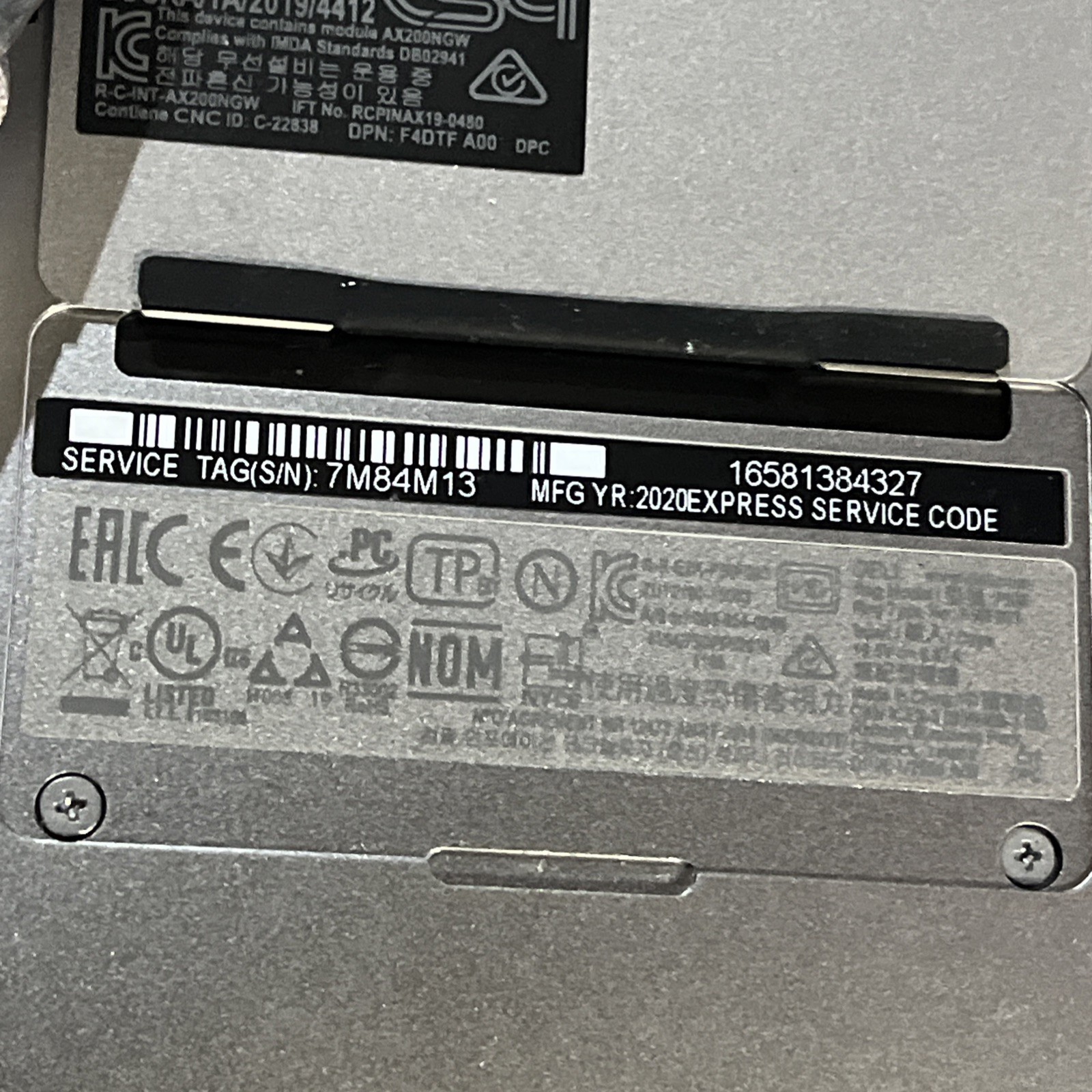 DELL PRECISION 5540 INTEL CORE I9-9880H 2.30GHZ 16GB RAM NO HD