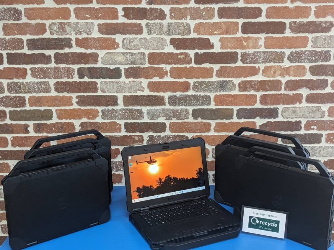 Dell Latitude 14 Rugged 5420 Laptop i5 8th GEN 16GB 1TB BLACK IP 53 RATED