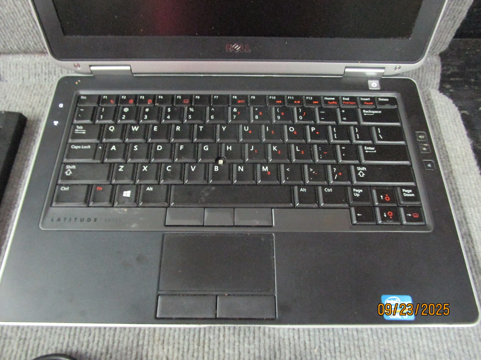 Dell Lap Top Computer I7 500gb 12gb Ram w Docking Station